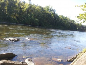 river-bath